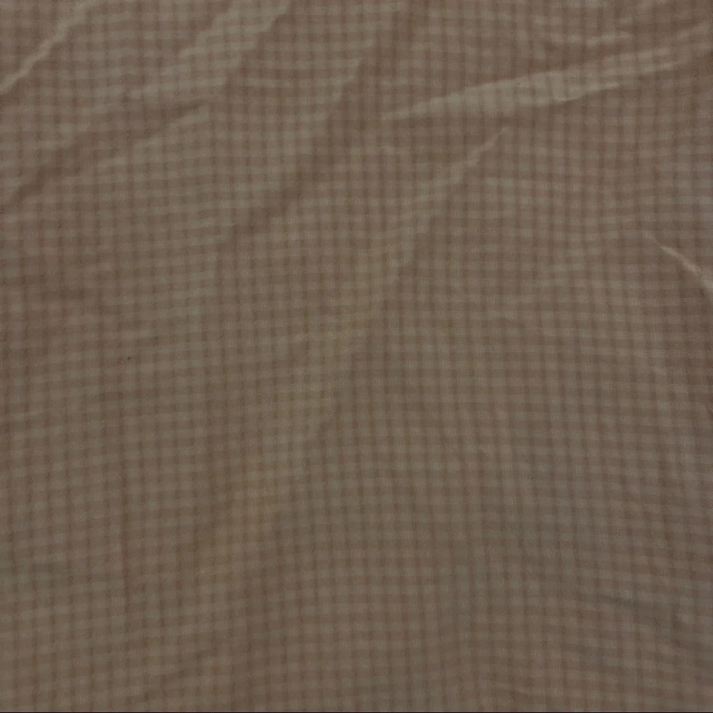 TNF The North face orange tan picnic plaid shirt.  Size Large - Picture 5 of 8